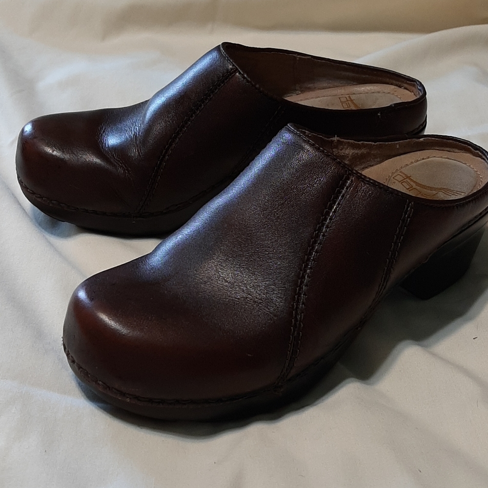 Dansko Brown Clogs